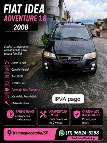 Fiat Idea Advent./ Adv.locker 1.8 MPI Flex 5P 2008