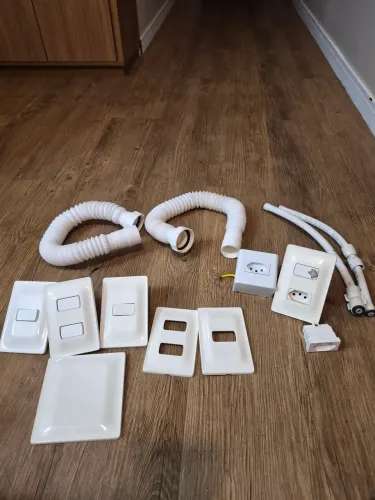 Kit tomadas e interruptores 