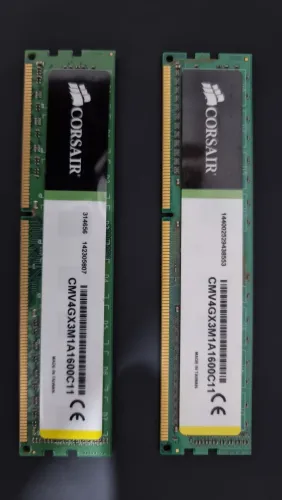 Memoria ram corsair 4gb (o par)