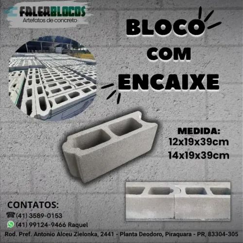 Bloco com Encaixe