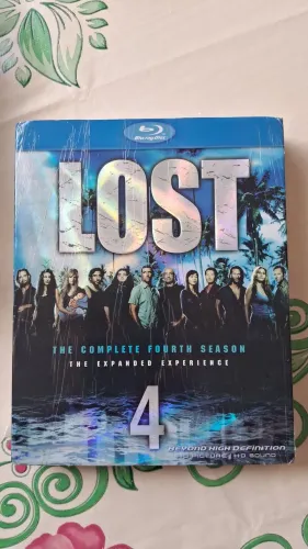 Lost bluray quarta temporada completa original 