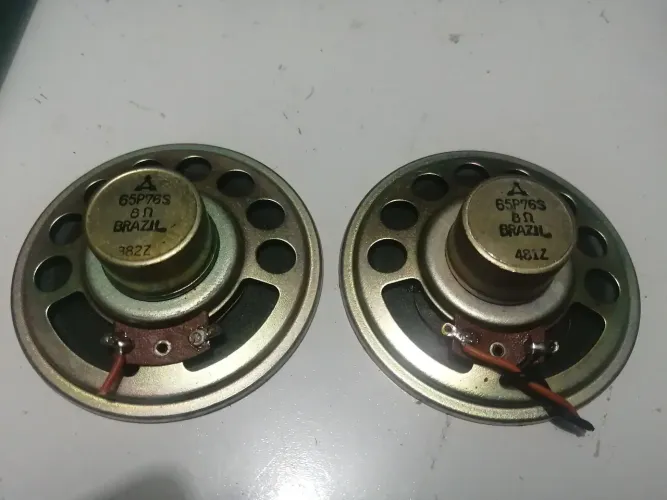 Alto falantes originais do fone de ouvido magnavox antigo!