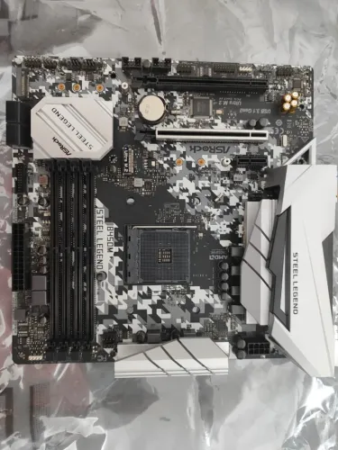 Placa Mãe AsRock B450M Steel Legend