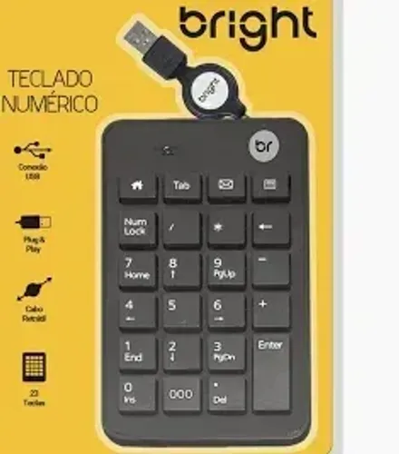 teclado numerico bright