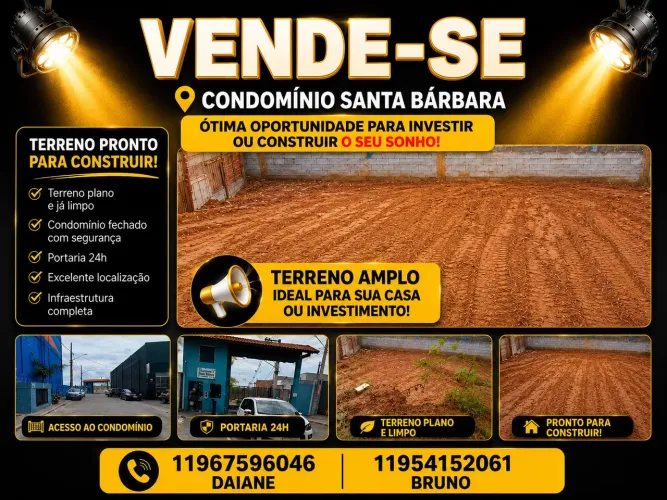 Terreno condomínio fechado