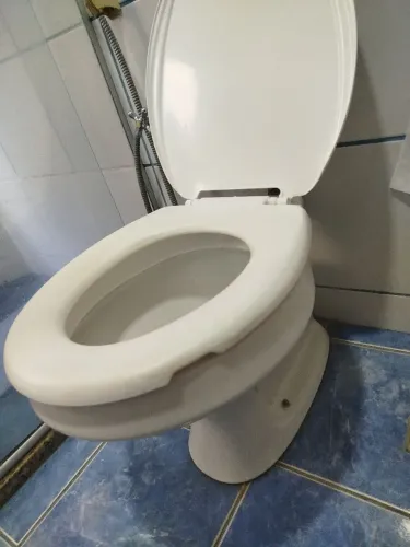 2 Vasos sanitário, um branco e um marfim