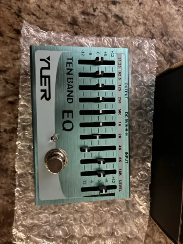 Pedal Equalizador 10 Bandas YLER Ten Band EQ - Novo na Caixa! (Guitarra/Baixo)