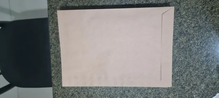 100 unidades - Envelope kraft A4 - 22x32 cm