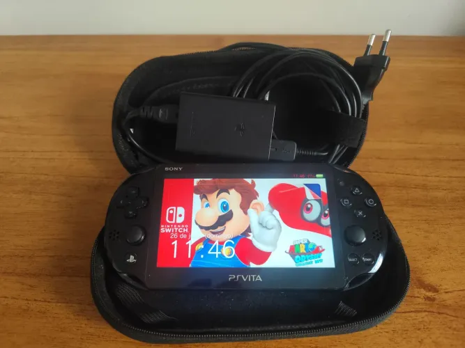 PS Vita Slim desbloqueado 64Gb com Jogos