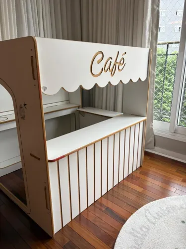 Casinha de Brinquedo Café