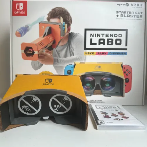Nintendo Switch Labo Toy-Con 04 VR Kit Starter Set + Blaster 