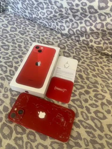 iPhone 13 128Gb Vermelho Único dono