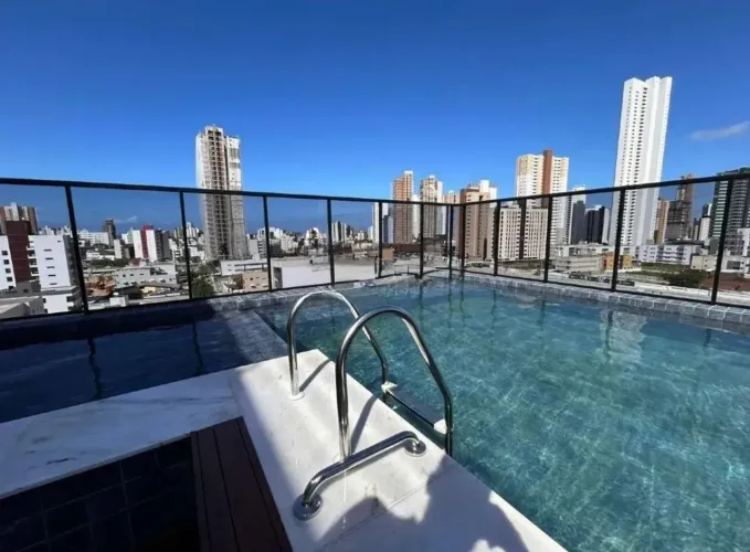 Apartamento Térreo c/ Piscina Para Locação 96m² 3 Quartos Semi Mobiliado Bessa/ João Pesso