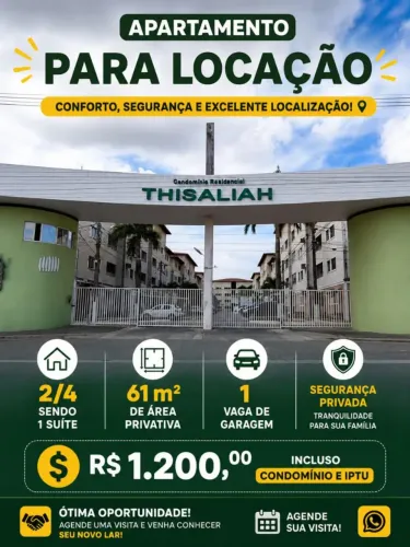 Alugo apartamento