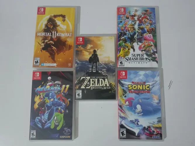 (OPORTUNIDADE) Pack de jogos de Nintendo switch