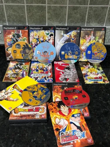 COMBO JOGOS PS2 ORIGINAIS (JAPONÊS)