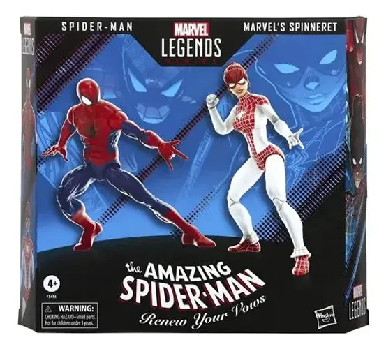 Marvel Legends Spider-man renove seus votos 2pack