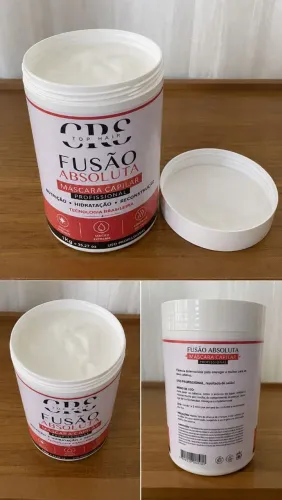 Máscara Capilar Fusão Absoluta CRS Top Hair 1kg | Hidratação, Nutrição e Reconstrução