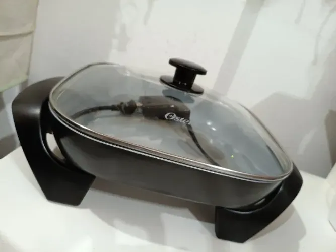 Panela Elétrica Gran Sabor Bioceramic Preta Oster (Usado)