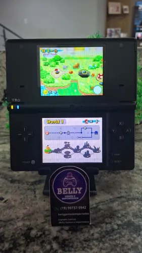 NINTENDO DSi BLACK DESBLOQUEADO COM + DE 500 JOGOS