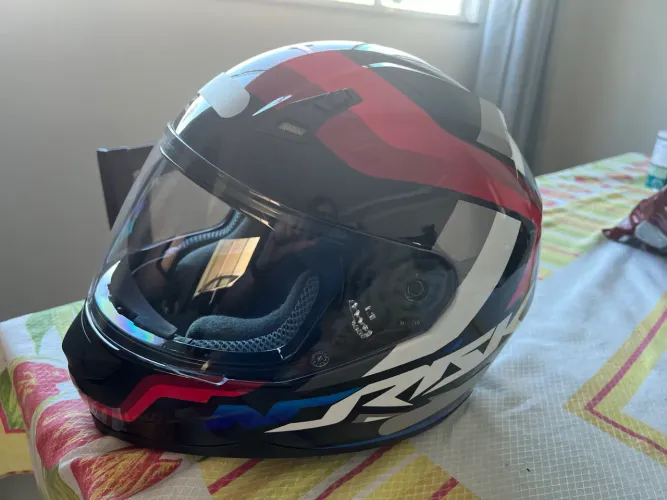 Capacete Norisk Void Tamanho 58 - Excelente Estado - Viseira Cristal