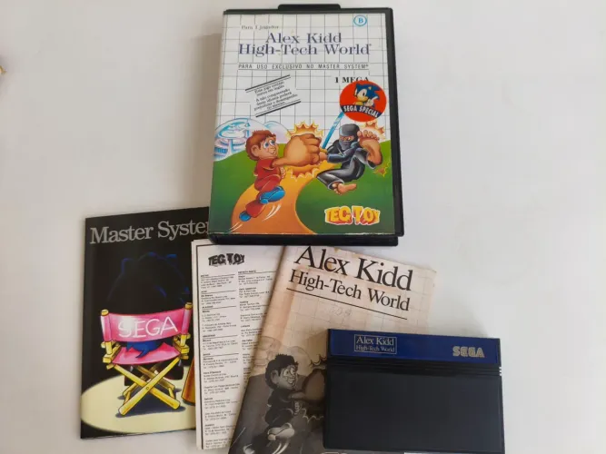 Alex KIDD High Tech World para master System