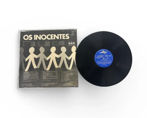 disco de vinil "Os Inocentes", exibida pela Rede Tupi em 1974.