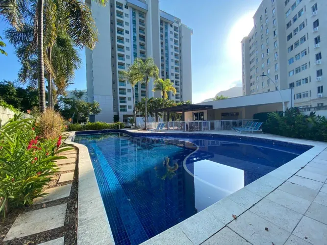 Flat Completo ao Lado do Riocentro em Jacarepaguá