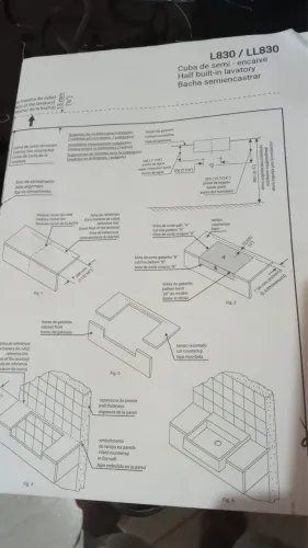 Cuba Deca L830 Semi Encaixe