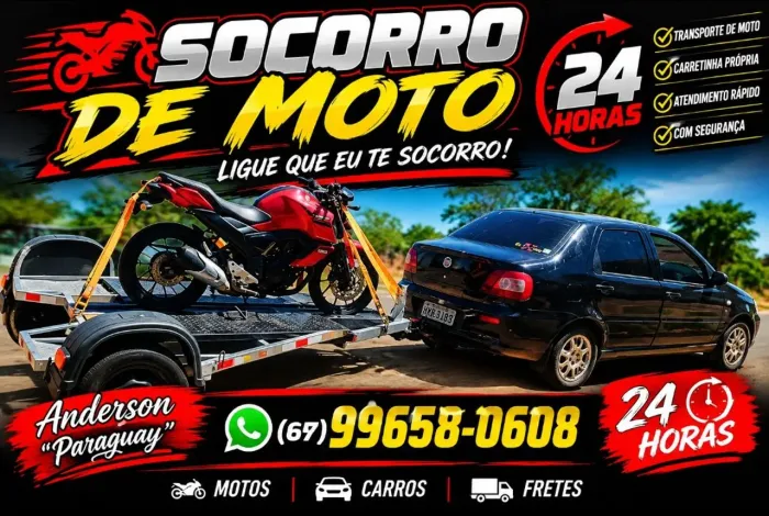 Socorro moto carro
