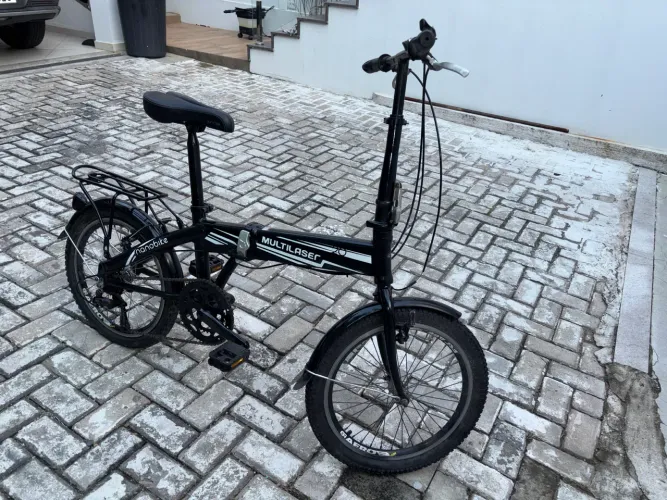 Bicicleta alumínio dobrável