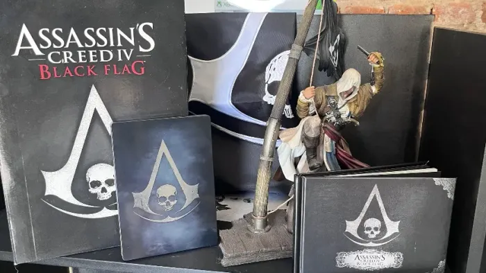 Assassins Creed Black Flag edição colecionador Xbox 360