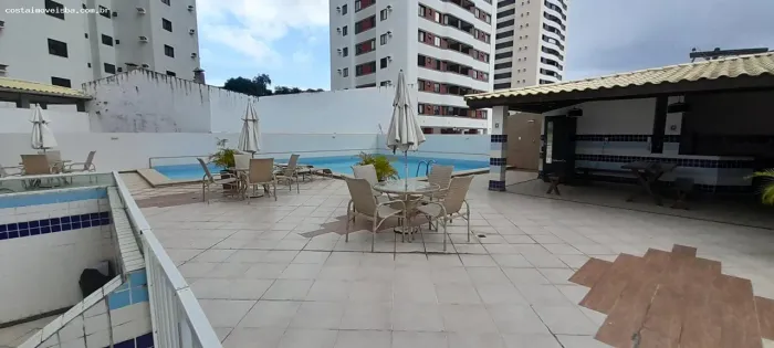 Apartamento para Locação em Salvador, Stiep, 3 dormitórios, 1 suíte, 3 banheiros, 1 vaga