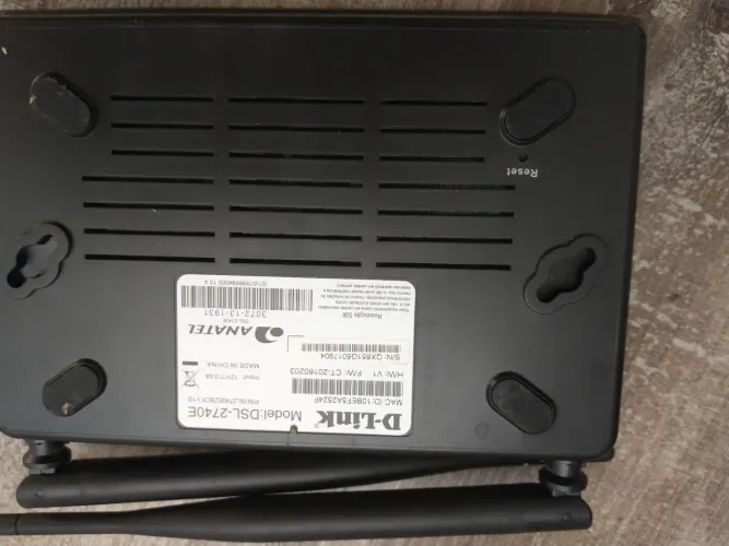Roteador usado pra internet fixa 