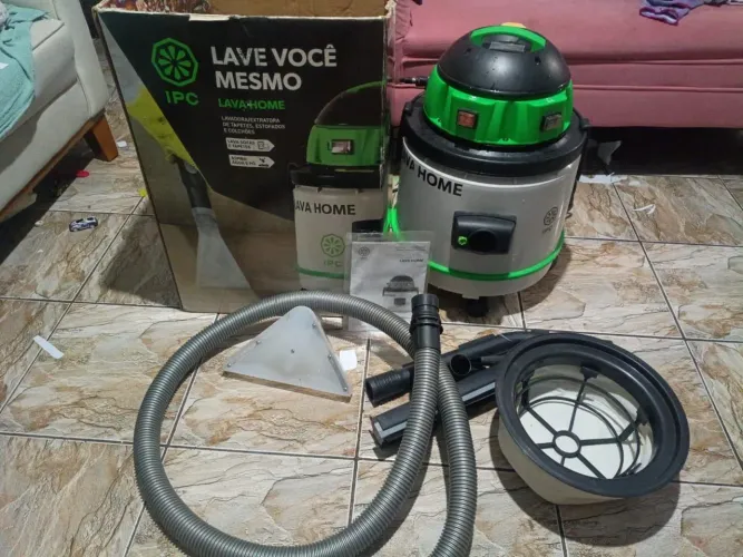 Extratora limpeza sofá lava home ipc