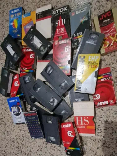 Lote Vhs de Gravações