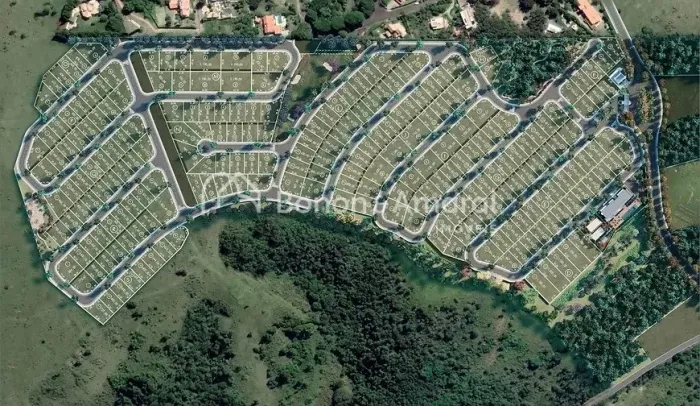 Lotes à venda em condomínio com 1.000 m² no Santana da Lapa - Joaquim Egídio, Campinas/SP