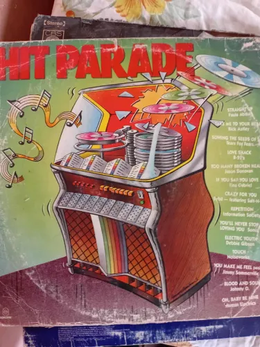 Hit parade internacional disco de vinil