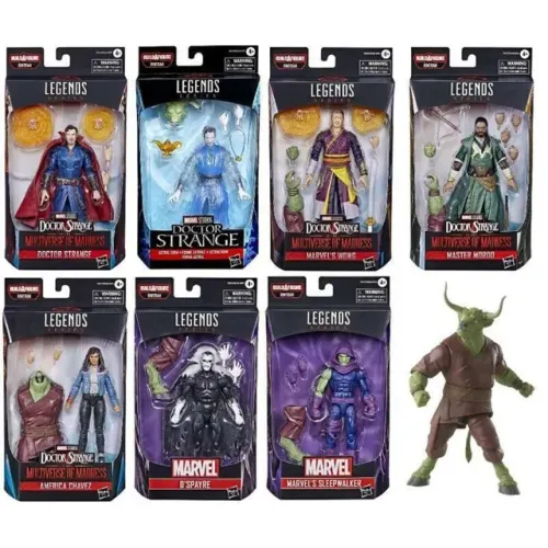 Marvel Legends Wave Rintrah COMPLETA