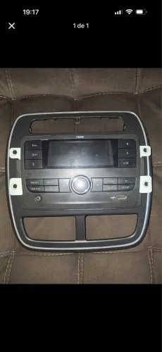 Moldura + Rádio Original Kwid Zen 2019