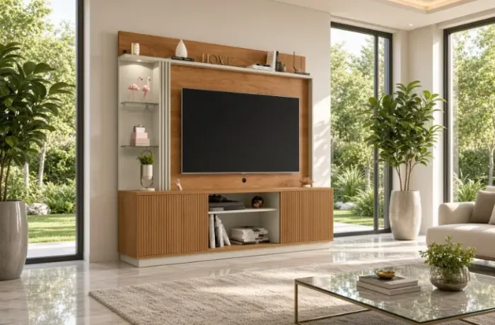 Home Atlanta Rack e Painel 2,00cm (NOVO A PRONTA ENTREGA) 