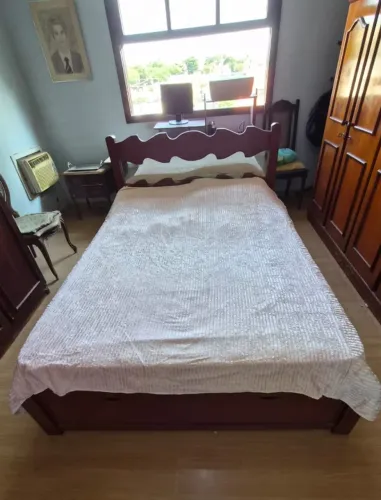 Cama Casal com Espelho + Colchão - Completona e Impecável ! BAIXOU!!