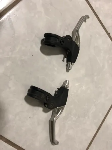 Par Manetes De Freio Em Alumínio Para Bicicleta Bike de V-brake