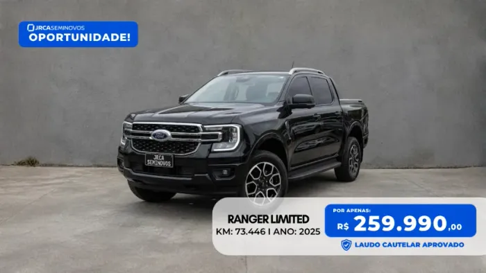 Ford Ranger Limited 3.0 V6 4X4 CD TB Die. AUT 2025