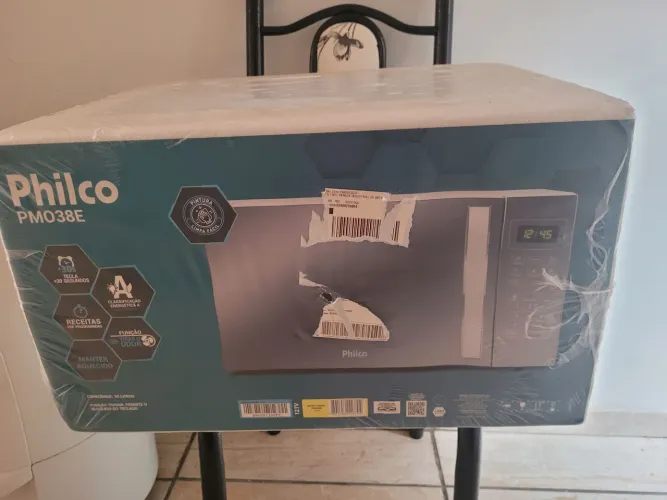 Micro-ondas Philco 33 litros Novo