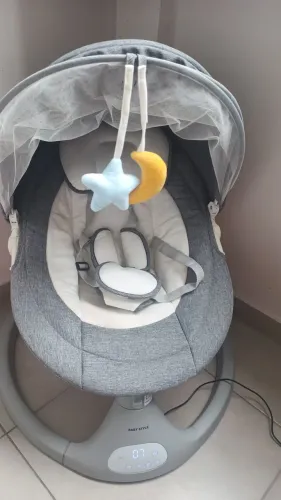 Cadeira de balanço automática para bebê