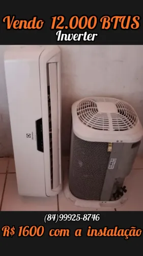 Vendo Ar-condicionado 12.000 Btus inverter 