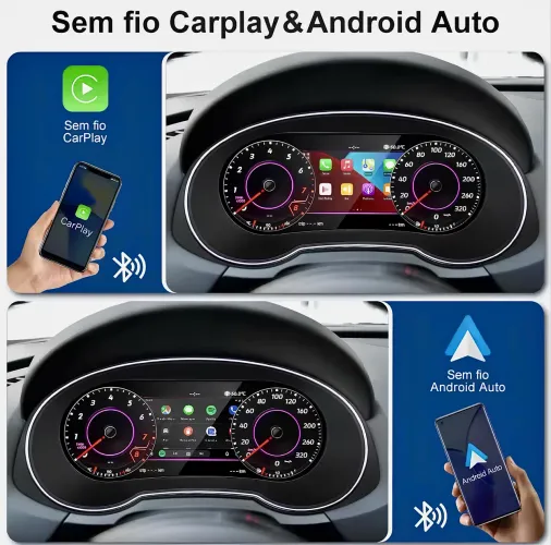 Painel digital Audi Q3 2011 a 2018