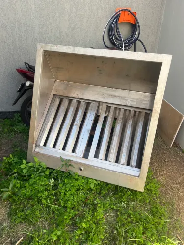 Coifa inox para forno ou fogão