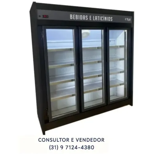 Geladeira Expositora 3 Portas Polar